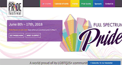 Desktop Screenshot of edmontonpride.ca